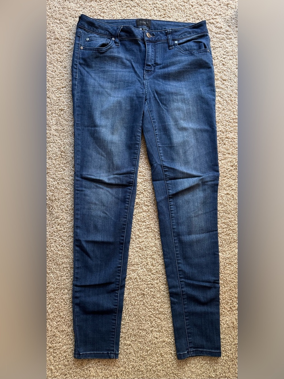 Celebrity Pink Dark Blue Stretch Skinny Jeans